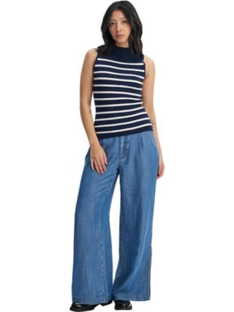 BLUSA RAYAS AZUL MARINO HOLLY LAND