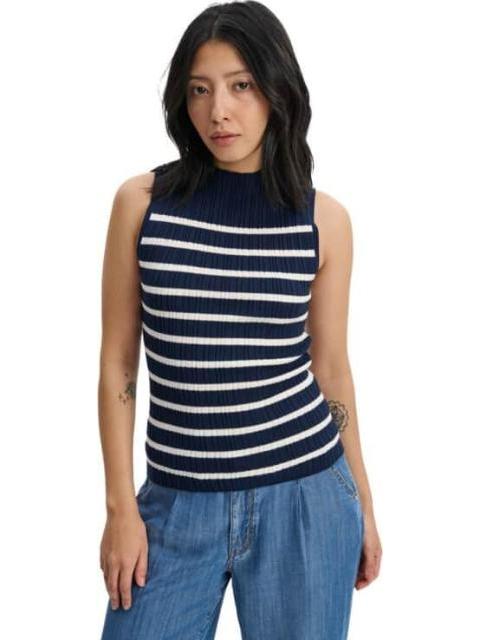 BLUSA RAYAS AZUL MARINO HOLLY LAND - Imagen 3