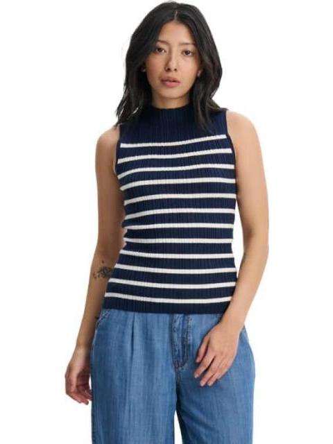 BLUSA RAYAS AZUL MARINO HOLLY LAND - Imagen 4