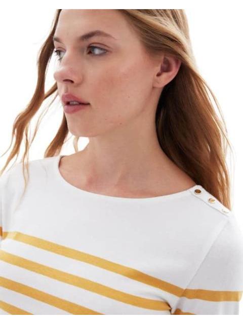 BLUSA RAYAS BLANCO HOLLY LAND - Imagen 5