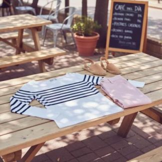 BLUSA RAYAS BLANCO HOLLY LAND