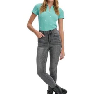 BLUSA SIN COSTURAS AZUL HOLLY LAND