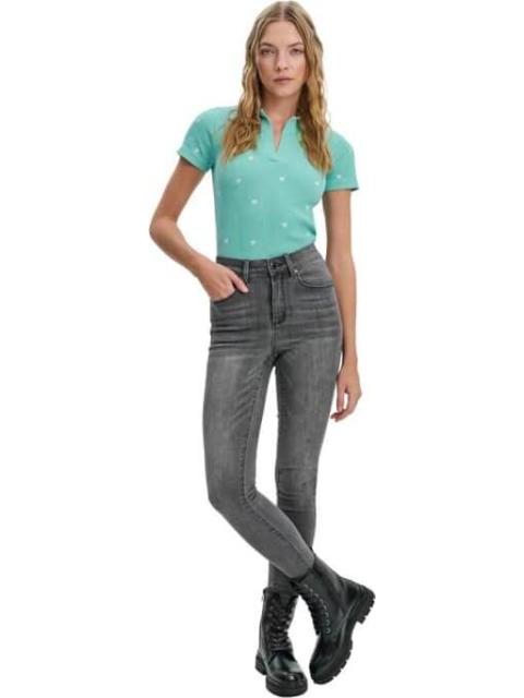 BLUSA SIN COSTURAS AZUL HOLLY LAND