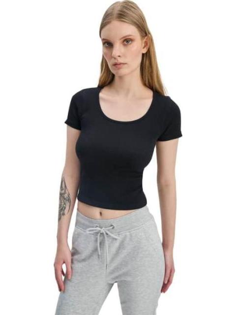 BLUSA SIN COSTURAS NEGRO HOLLY LAND