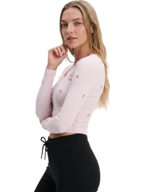 BLUSA SIN COSTURAS ROSA HOLLY LAND - Imagen 3