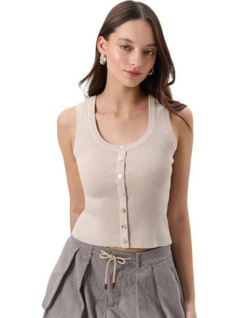 BLUSA SIN MANGAS BEIGE HOLLY LAND - Imagen 5