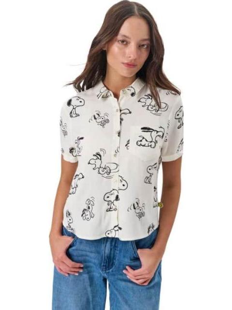 BLUSA SNOOPY BLANCO PEANUTS - Imagen 2