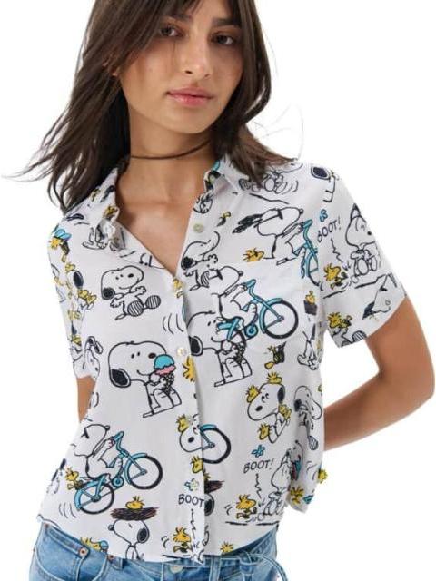 BLUSA SNOOPY BLANCO PEANUTS - Imagen 3