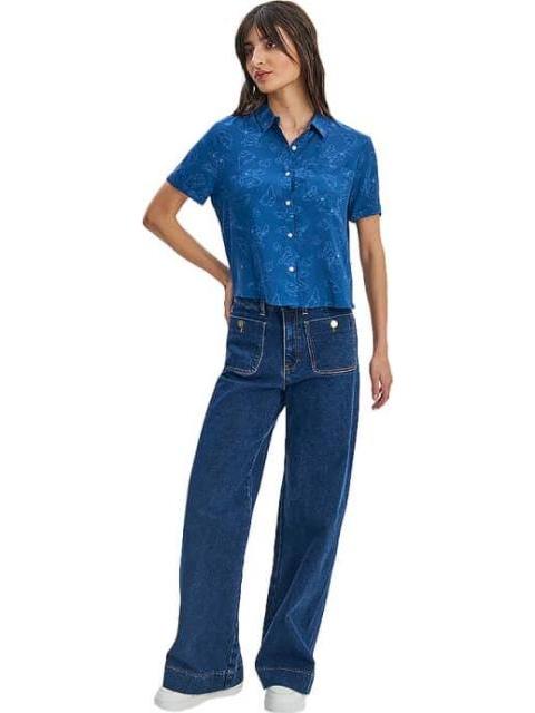 BLUSA STITCH AZUL MARINO STITCH