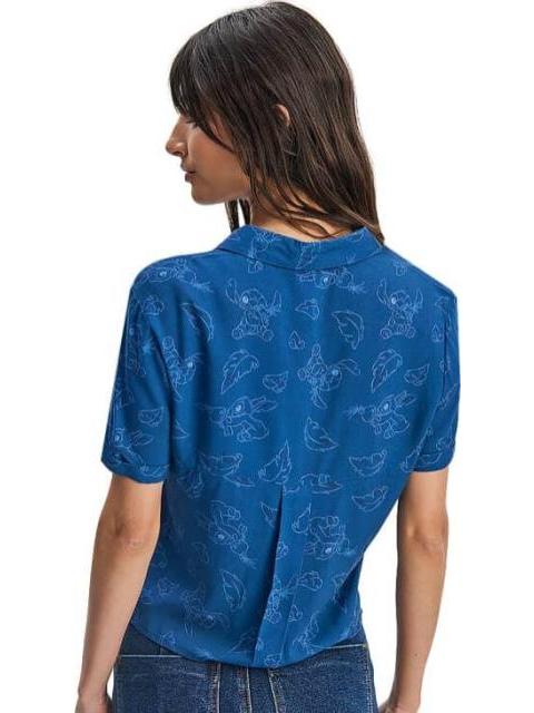 BLUSA STITCH AZUL MARINO STITCH - Imagen 3