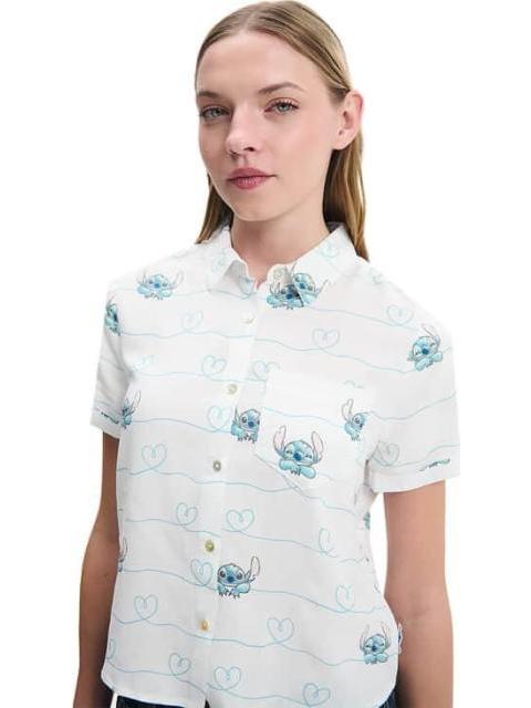 BLUSA STITCH BLANCO STITCH - Imagen 4