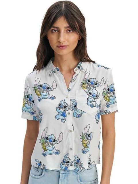 BLUSA STITCH BLANCO STITCH - Imagen 4
