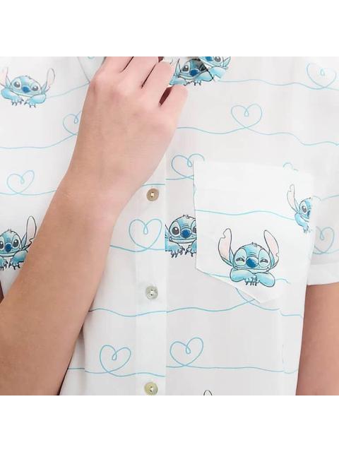 BLUSA STITCH BLANCO STITCH - Imagen 5