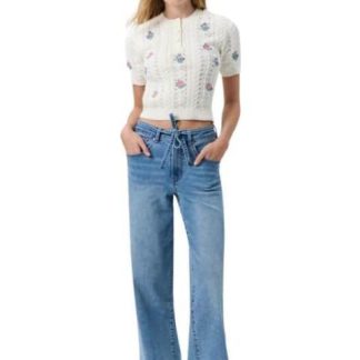BLUSA TEJIDA HUESO HOLLY LAND