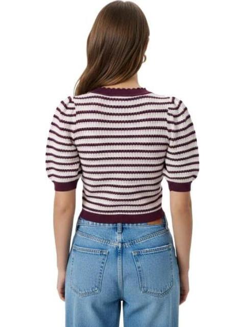 BLUSA TEJIDA VINO HOLLY LAND - Imagen 3