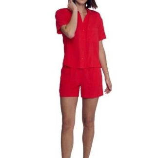 BLUSA VESTIR ROJO HOLLY LAND