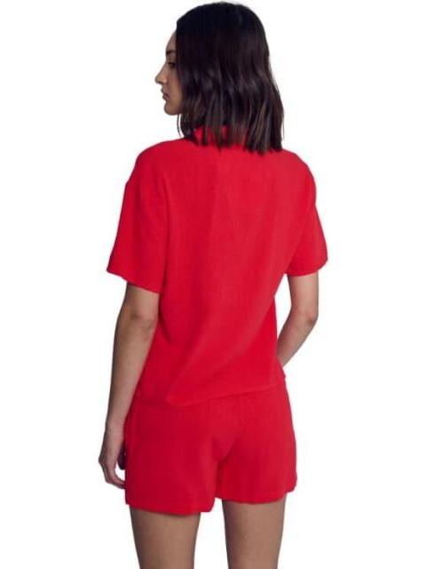BLUSA VESTIR ROJO HOLLY LAND - Imagen 3