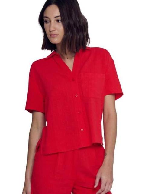 BLUSA VESTIR ROJO HOLLY LAND - Imagen 4
