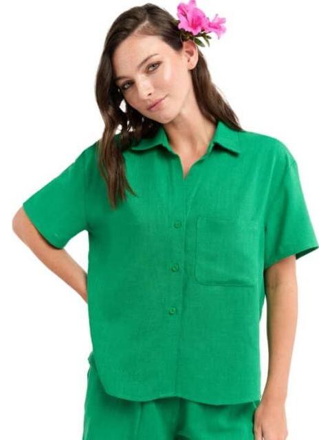 BLUSA VESTIR VERDE HOLLY LAND - Imagen 3