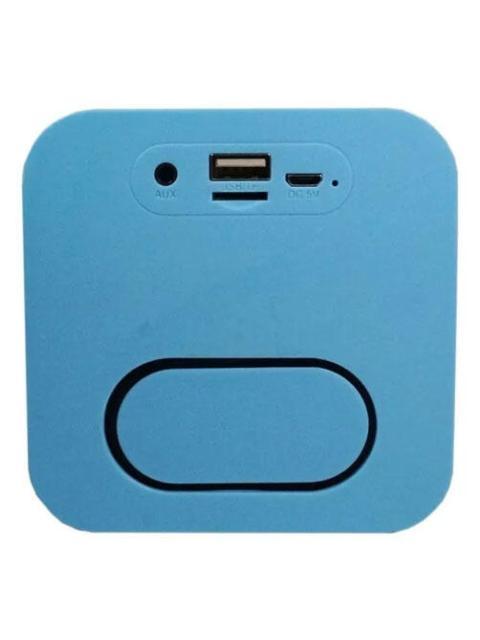 BOCINA INALAMBRICA HIGHLINK COLOR AZUL RADIO FM LECTOR USB LECTOR MICRO SD BATERIA RECARGABLE PORTATIL LIGERA - Imagen 3