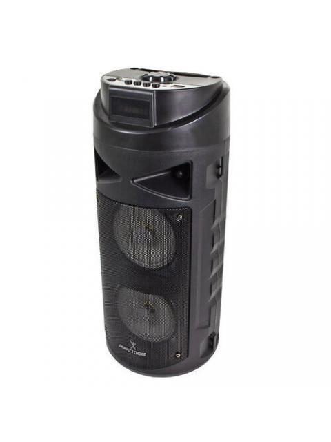 PERFECT CHOICE BAFLE FESTA BLUETOOTH INALAMBRICO 3500W PMPO USB NEGRO - Imagen 3