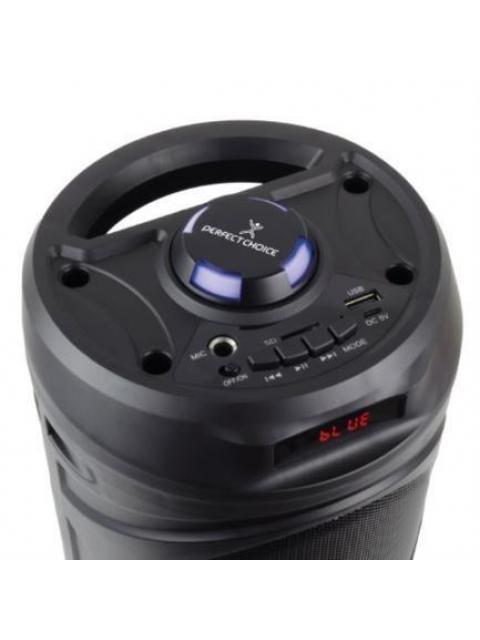 PERFECT CHOICE BAFLE FESTA BLUETOOTH INALAMBRICO 3500W PMPO USB NEGRO - Imagen 2