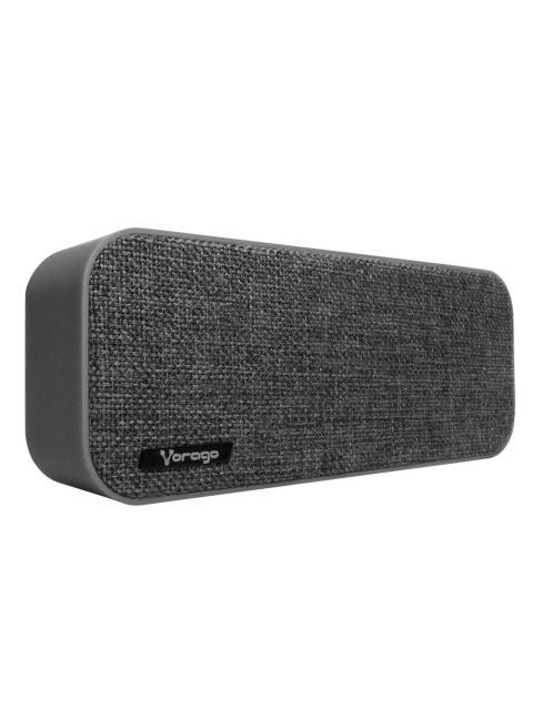 BOCINA PORTATIL BLUETOOTH VORAGO BSP150 GRIS 100 HZ ~ 18 KHZ 3W-2 - Imagen 4