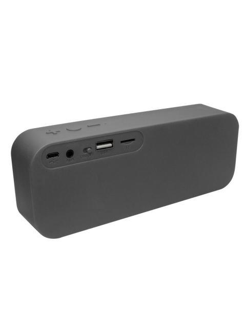 BOCINA PORTATIL BLUETOOTH VORAGO BSP150 GRIS 100 HZ ~ 18 KHZ 3W-2 - Imagen 5