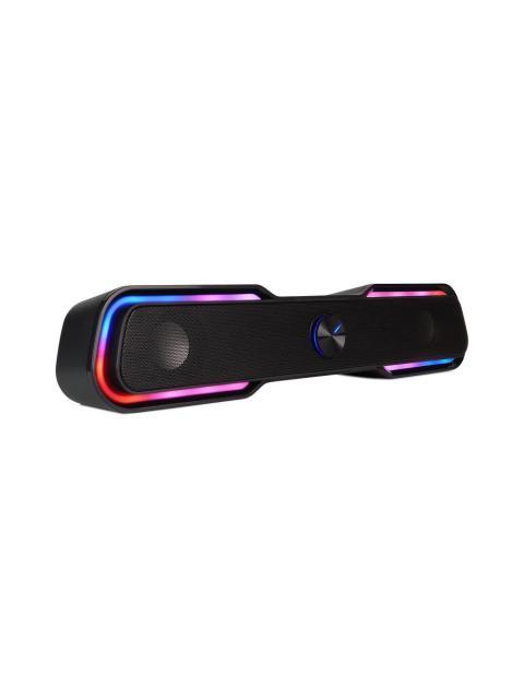 BOCINA VORAGO START THE GAME INLAMBRICO BLUETOOTH 3.5MM USB NEGRO - RGB BSP-350 - Imagen 2