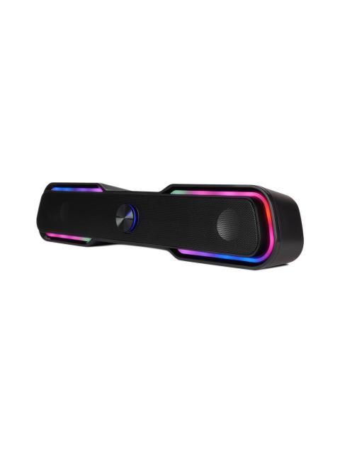 BOCINA VORAGO START THE GAME INLAMBRICO BLUETOOTH 3.5MM USB NEGRO - RGB BSP-350 - Imagen 3