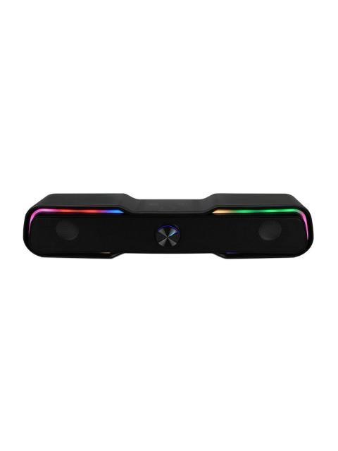 BOCINA VORAGO START THE GAME INLAMBRICO BLUETOOTH 3.5MM USB NEGRO - RGB BSP-350 - Imagen 4