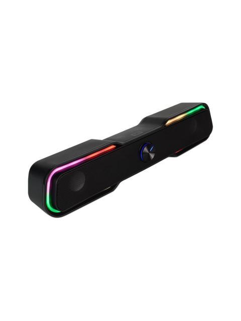 BOCINA VORAGO START THE GAME INLAMBRICO BLUETOOTH 3.5MM USB NEGRO - RGB BSP-350 - Imagen 5