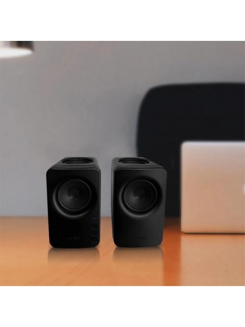 BOCINAS ACTECK BS475 2.0 5 W NEGRO 50 18000 HZ - Imagen 2