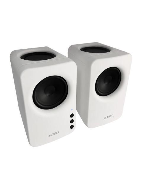 BOCINAS BLUETOOTH DYNAMIC EXACT MINI BS475 ADVANCE SERIES SONIDO ESTEREO 2.0 POTENCIA 10W RMS CONEXIONES BLUETOOTH 5.3V AUXILIAR ADAPTADOR DE CORRIENT