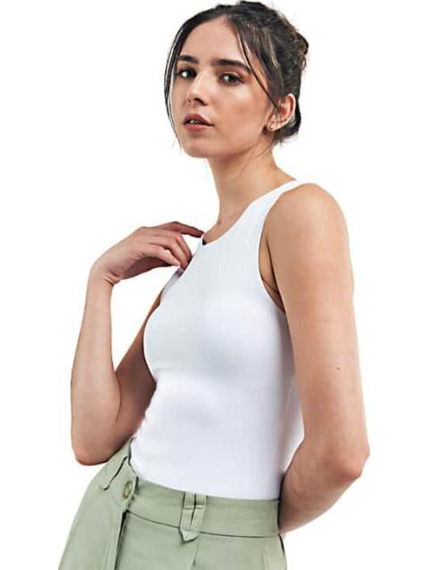 BODY LISO SIN MANGA BLANCO HOLLY LAND - Imagen 5