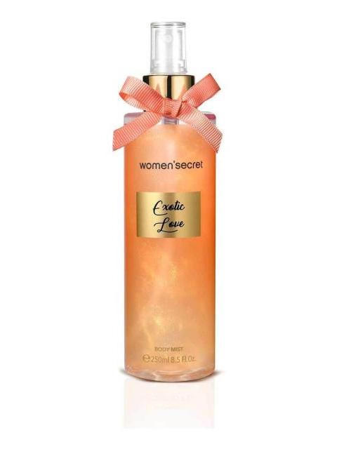 BODY MIST EXOTIC LOVE WOMENSECRET FLORAL FRUTAL 250 ML