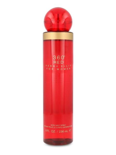 BODY MIST SPRAY 360° RED PERRY ELLIS 236ML DAMA