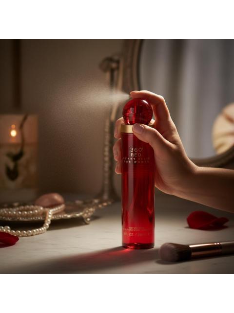 BODY MIST SPRAY 360° RED PERRY ELLIS 236ML DAMA - Imagen 4