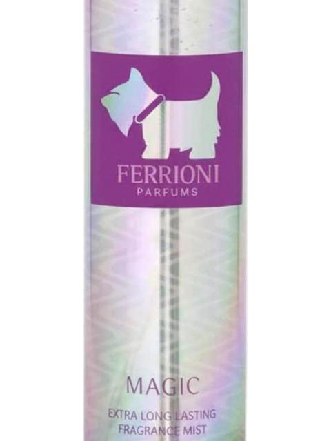 BODY MIST TERRIER MAGIC 236ML MULTICOLOR FERRIONI - Imagen 4