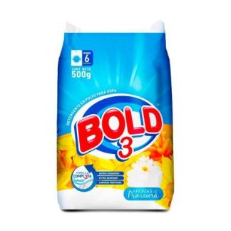 BOLD 3 AROMAS DE PRIMAVERA DETERGENTE 500 GR