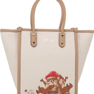 BOLSA CROSSBODY CHIP DALE BEIGE DISNEY