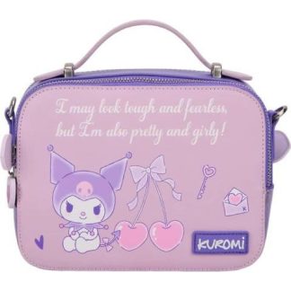 BOLSA CROSSBODY KUROMI LILA KUROMI