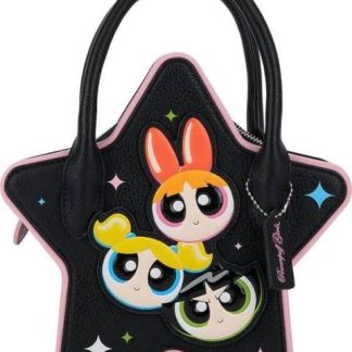 BOLSA CROSSBODY LAS CHICAS SUPERPODEROSASQ NEGRO LAS CHICAS SUPER PODEROSAS