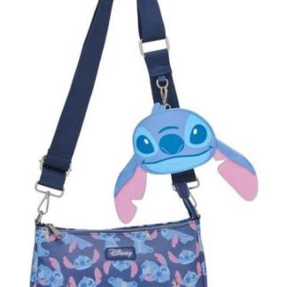BOLSA CROSSBODY STITCH AZUL STITCH