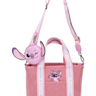 BOLSA SATCHEL ANGEL ROSA STITCH
