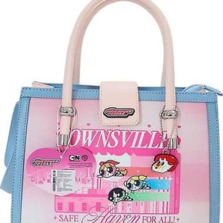 BOLSA SATCHEL LAS CHICAS SUPERPODEROSAS ROSA LAS CHICAS SUPER PODEROSAS
