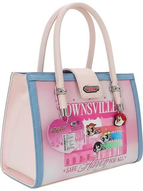 BOLSA SATCHEL LAS CHICAS SUPERPODEROSAS ROSA LAS CHICAS SUPER PODEROSAS - Imagen 3