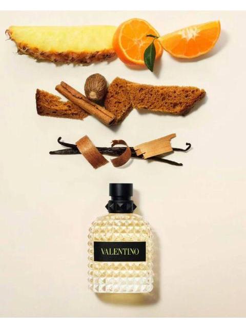 VALENTINO UOMO BORN IN ROMA YELLOW DREAM EDT 100ML AMBAR ESPECIADO - Imagen 4