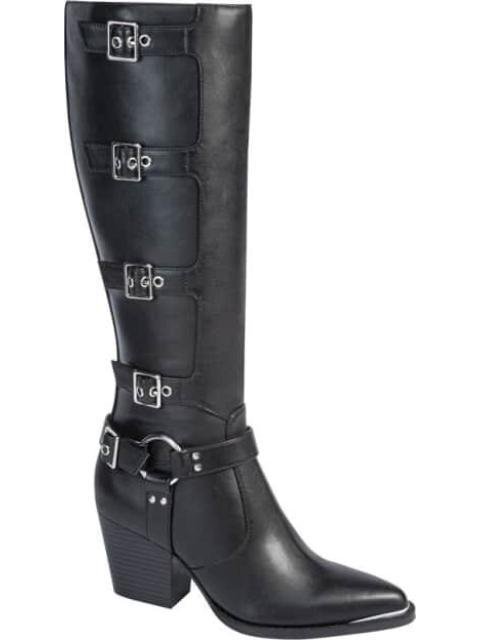 BOTA ALTA TACON MEDIO NEGRO TIERRA BENDITA DELUXE - Imagen 2