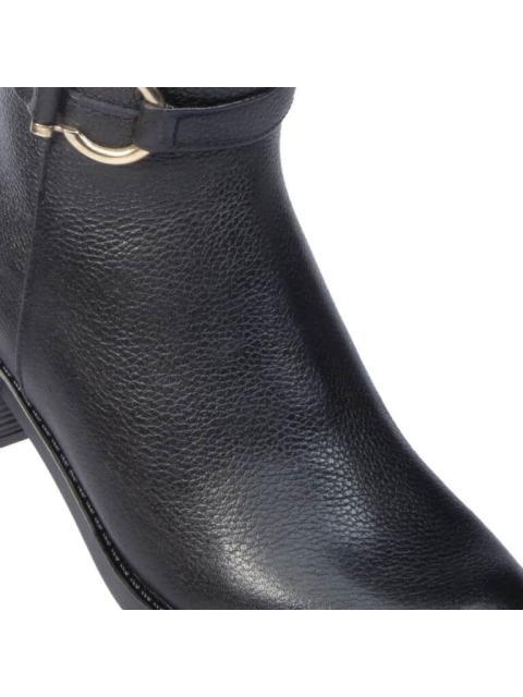 BOTA ALTA DE PIEL NEGRO VIVIS SHOES - Imagen 6